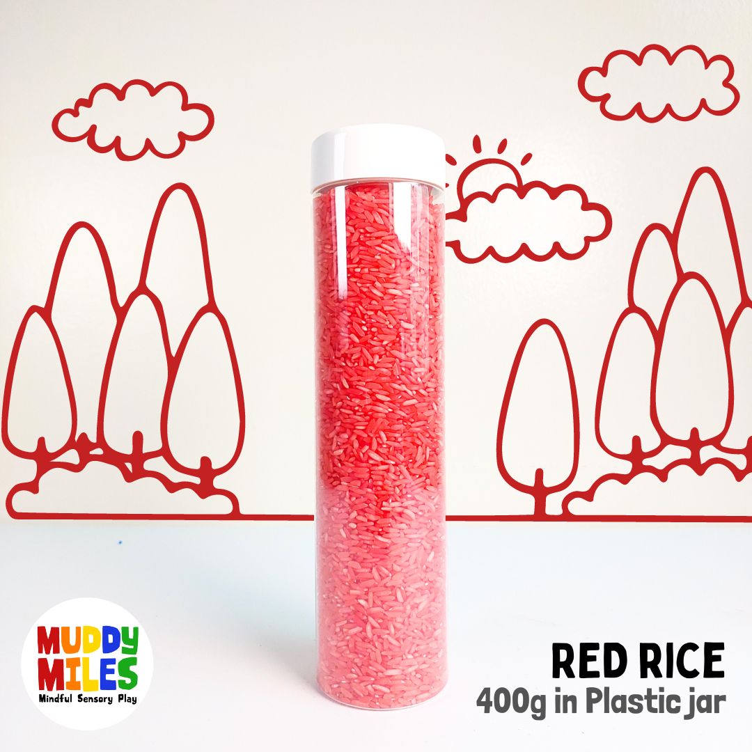 Colored Rice - Sensory Bin Filler