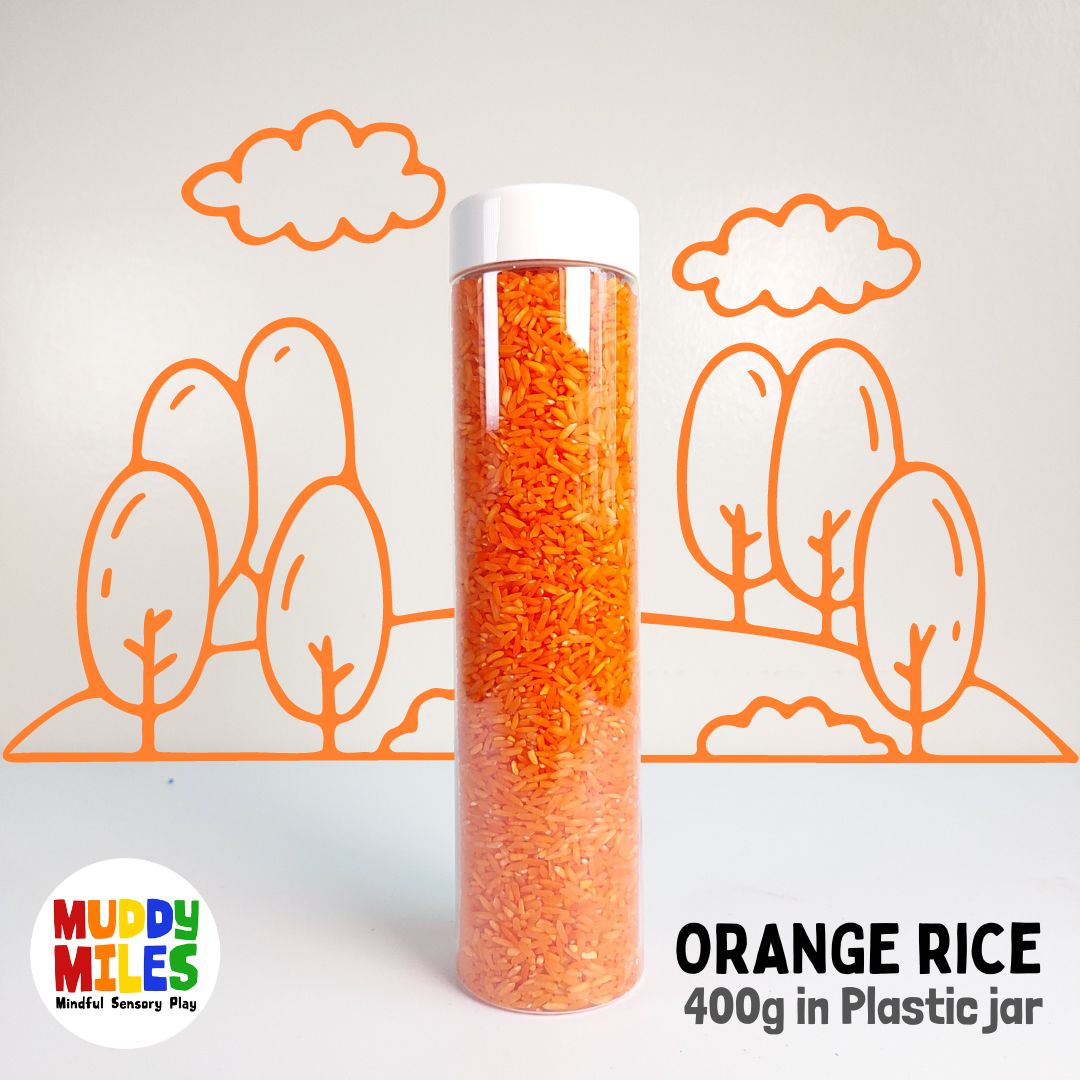Colored Rice - Sensory Bin Filler