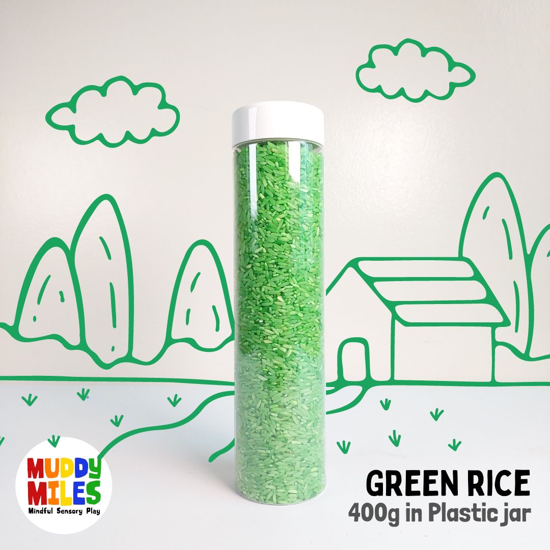 Colored Rice - Sensory Bin Filler