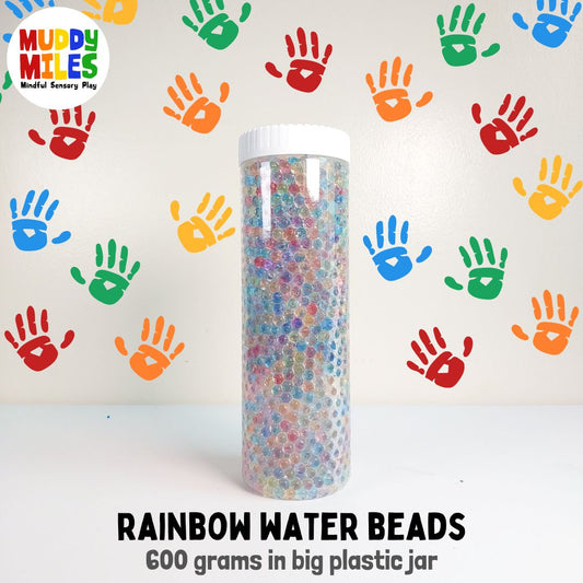 Rainbow Water Beads - Sensory Bin Filler