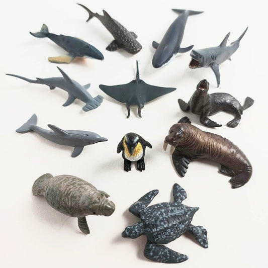 Marine Animal Toy Collection